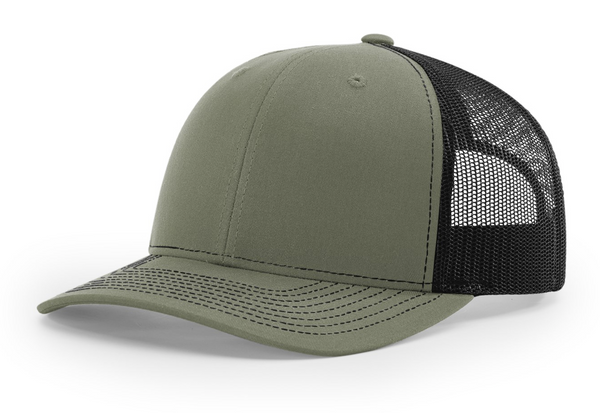 Richardson 112+ R-Flex Adjustable Trucker - Leather Patch
