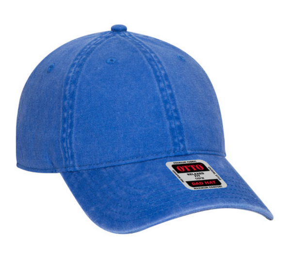 Otto Low Profile Dad Hat - Leather Patch