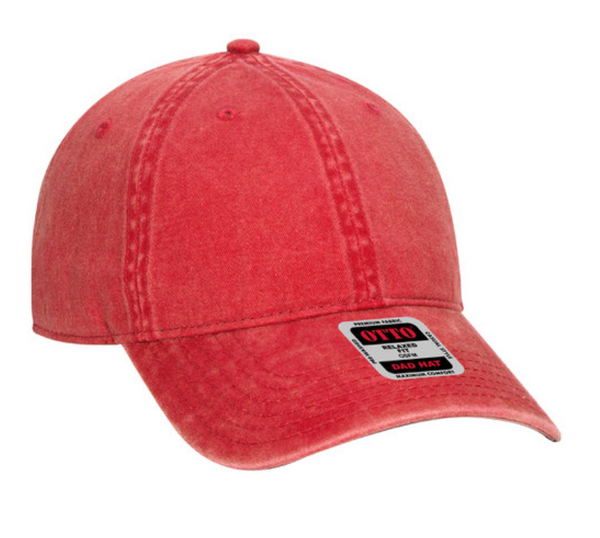 Otto Low Profile Dad Hat - Leather Patch