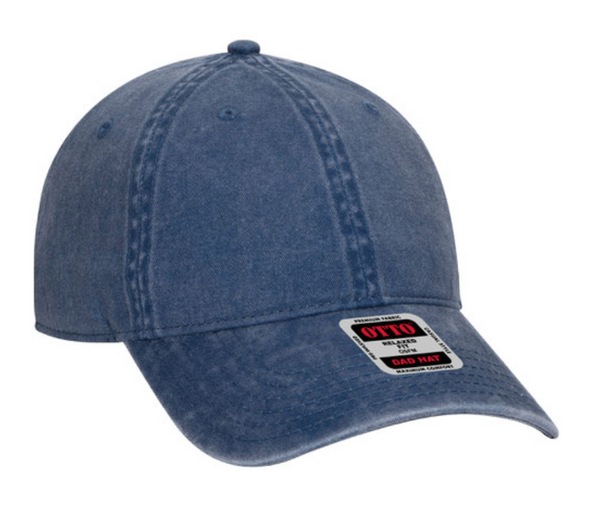 Otto Low Profile Dad Hat - Leather Patch