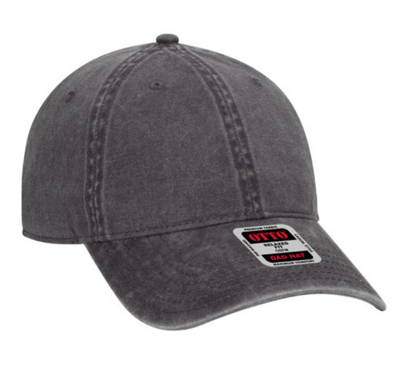 Otto Low Profile Dad Hat - Leather Patch
