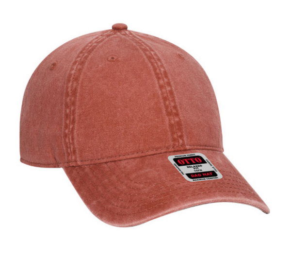 Otto Low Profile Dad Hat - Leather Patch