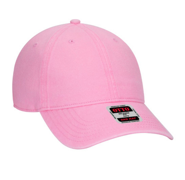 Otto Low Profile Dad Hat - Leather Patch