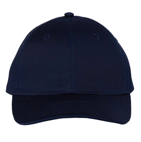 Valucap Lightweight Twill Cap - Leather Patch