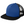 District Flat Bill Snapback Trucker Cap - Leather Patch