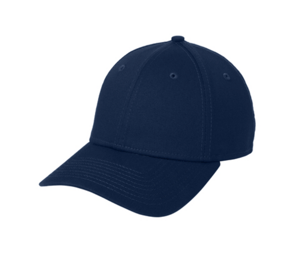 New Era Structured Stretch Cotton Cap - Leather Patch