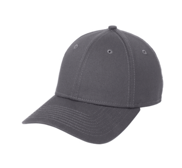 New Era Structured Stretch Cotton Cap - Leather Patch