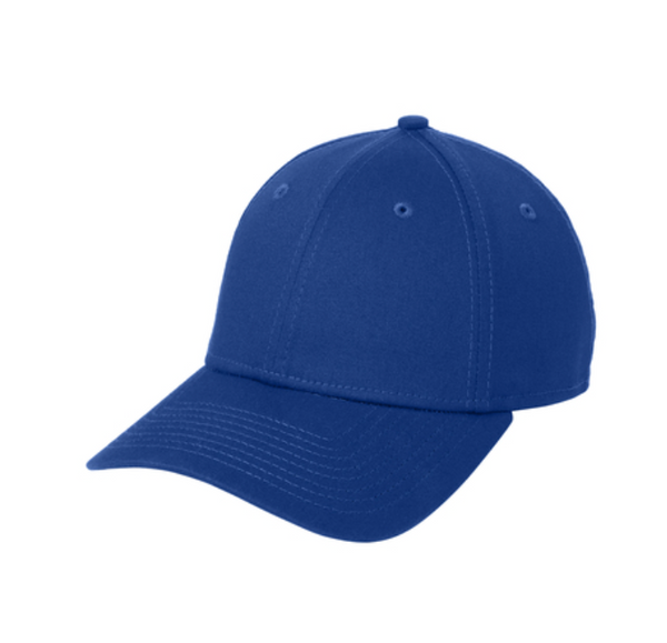 New Era Structured Stretch Cotton Cap - Leather Patch