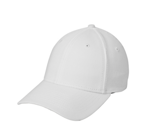 New Era Structured Stretch Cotton Cap - Leather Patch