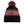New Era Knit Chilled Pom Beanie - Leather Patch