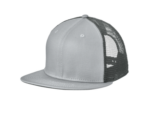 New Era Standard Fit Snapback Trucker Cap - Leather Patch