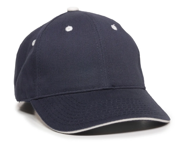 Outdoor Cap GL-845 Brushed Twill Sandwich Visor Cap