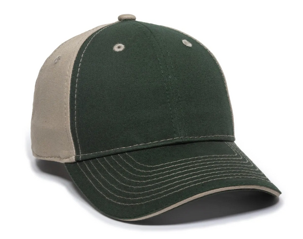 Outdoor Cap GWT-101 Garment Washed Twill Solid Back Cap