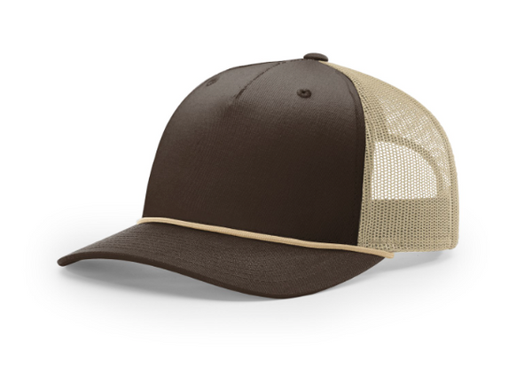 Richardson 112FPR Five Panel Trucker with Rope