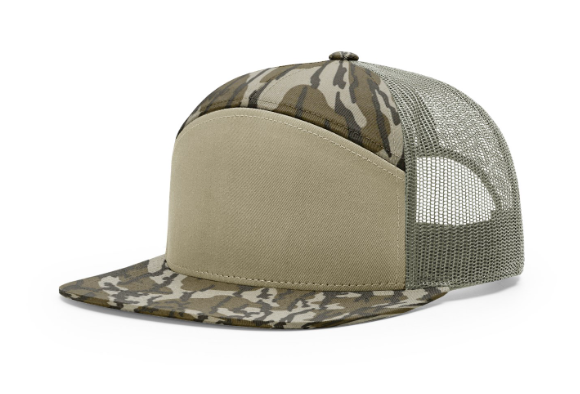 Richardson 168P Printed 7 Panel Trucker Hat