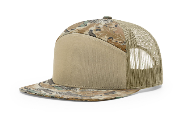 Richardson 168P Printed 7 Panel Trucker Hat