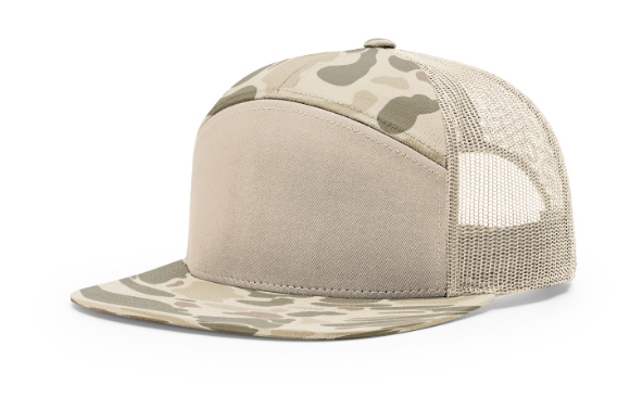 Richardson 168P Printed 7 Panel Trucker Hat