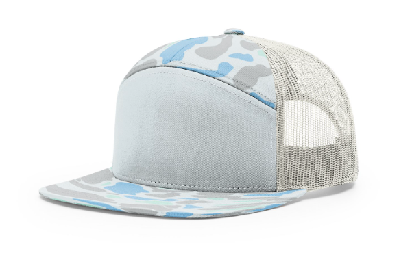 Richardson 168P Printed 7 Panel Trucker Hat