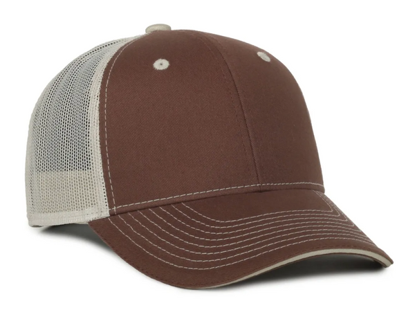 Outdoor Cap GWT-101M Garment Washed Trucker Hat