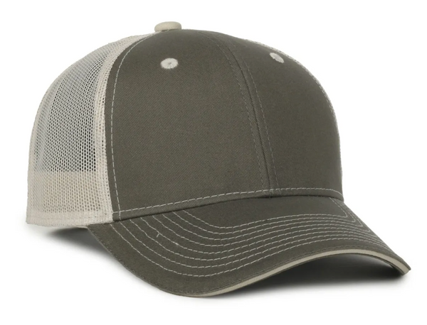 Outdoor Cap GWT-101M Garment Washed Trucker Hat