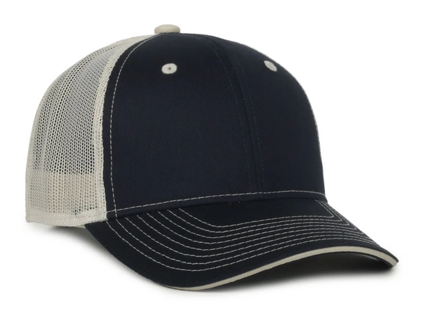 Outdoor Cap GWT-101M Garment Washed Trucker Hat