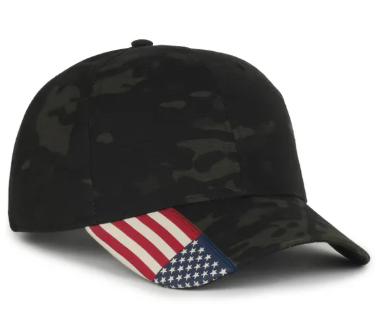 Outdoor Cap CWF-405 Multicam Cap with Flag Visor