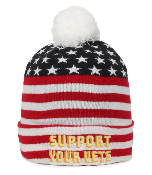 Outdoor Cap KNF-USA Stars & Stripes Beanie