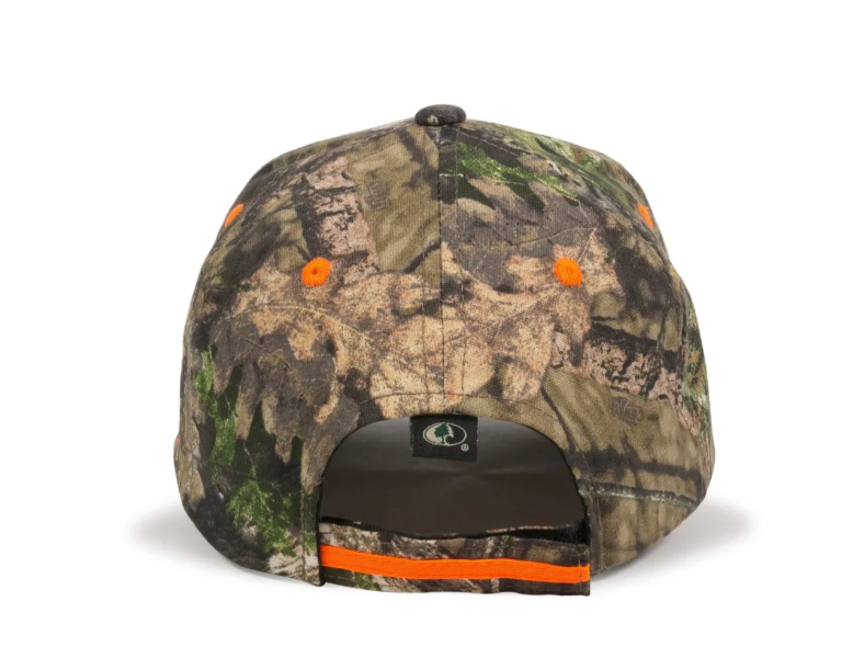 Outdoor Cap CBI-305 Camo and Blaze Orange Cap