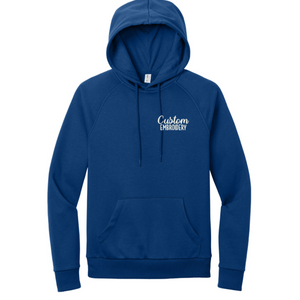 Allmade Unisex Organic CVC Fleece Pullover Hoodie - Embroidered