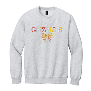 Grizzlies Bow Embroidered Shirt