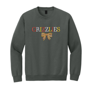 Grizzlies Bow Embroidered Shirt