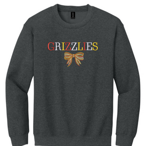 Grizzlies Bow Embroidered Shirt