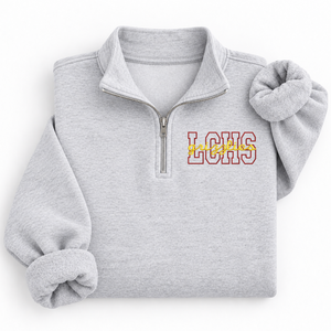 LCHS Embroidered Quarter Zip