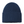 Atlantis OAK Sustainable Chunky Rib Cuffed Beanie - Leather Patch
