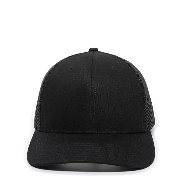 Outdoor Cap OC771 Trucker Cap - Leather Patch