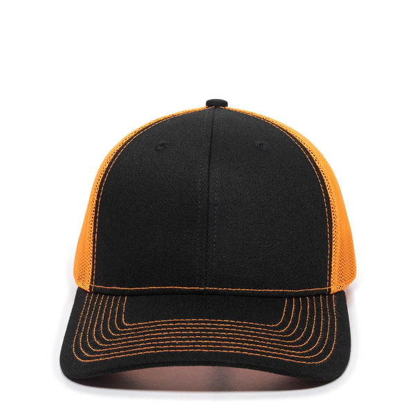 Outdoor Cap OC771 Trucker Cap - Leather Patch