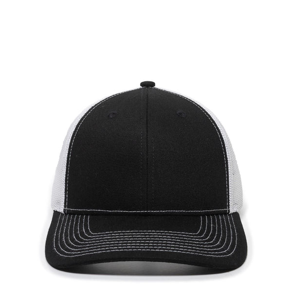 Outdoor Cap OC771 Trucker Cap - Leather Patch