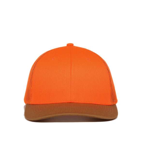 Outdoor Cap OC771 Trucker Cap - Leather Patch