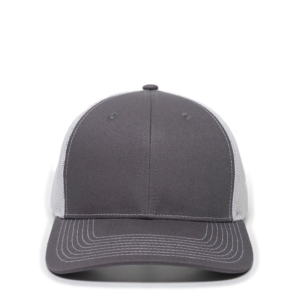 Outdoor Cap OC771 Trucker Cap - Leather Patch