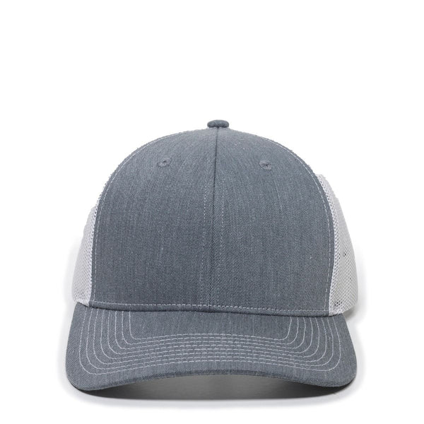 Outdoor Cap OC771 Trucker Cap - Leather Patch