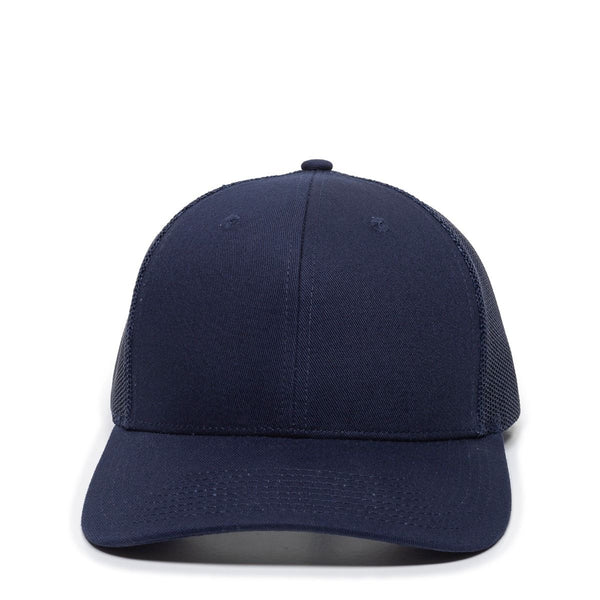Outdoor Cap OC771 Trucker Cap - Leather Patch