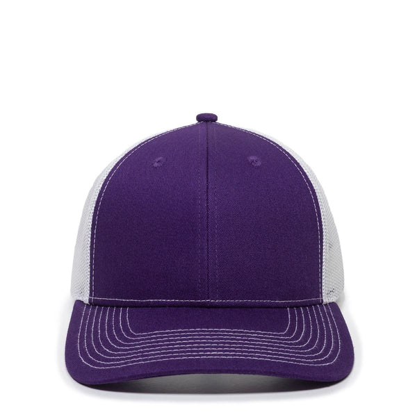 Outdoor Cap OC771 Trucker Cap - Leather Patch