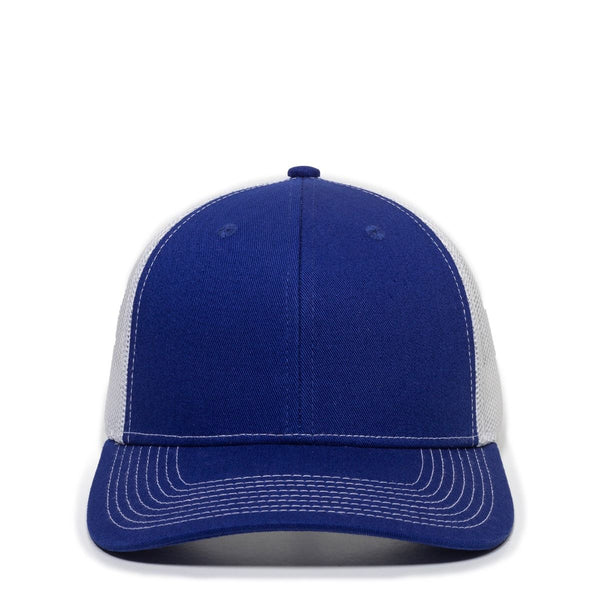 Outdoor Cap OC771 Trucker Cap - Leather Patch