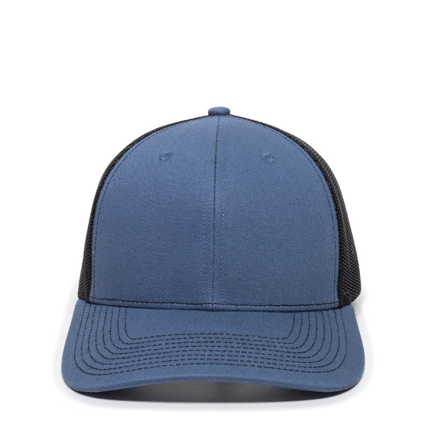 Outdoor Cap OC771 Trucker Cap - Leather Patch