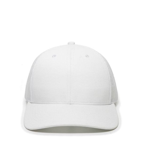 Outdoor Cap OC771 Trucker Cap - Leather Patch